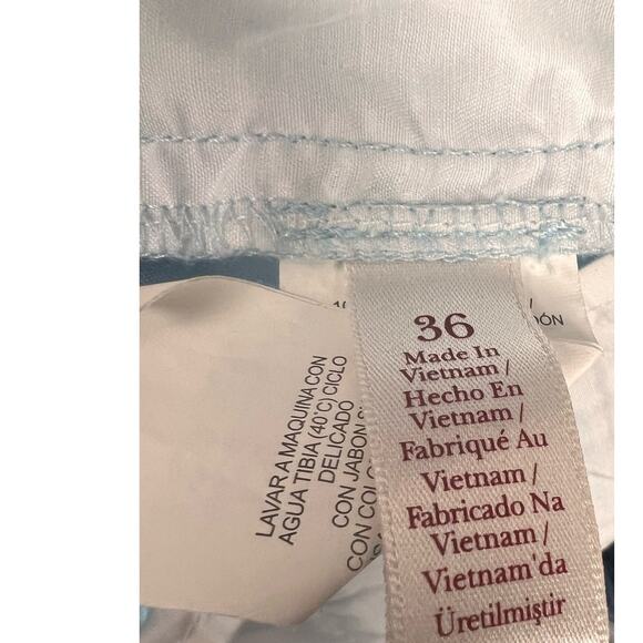 Penguin Shorts -Mens 36-Very Light Blue Chino - Picture 6 of 7